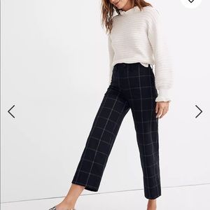 Madewell • Slim Emmett Wide Leg Crop Pants